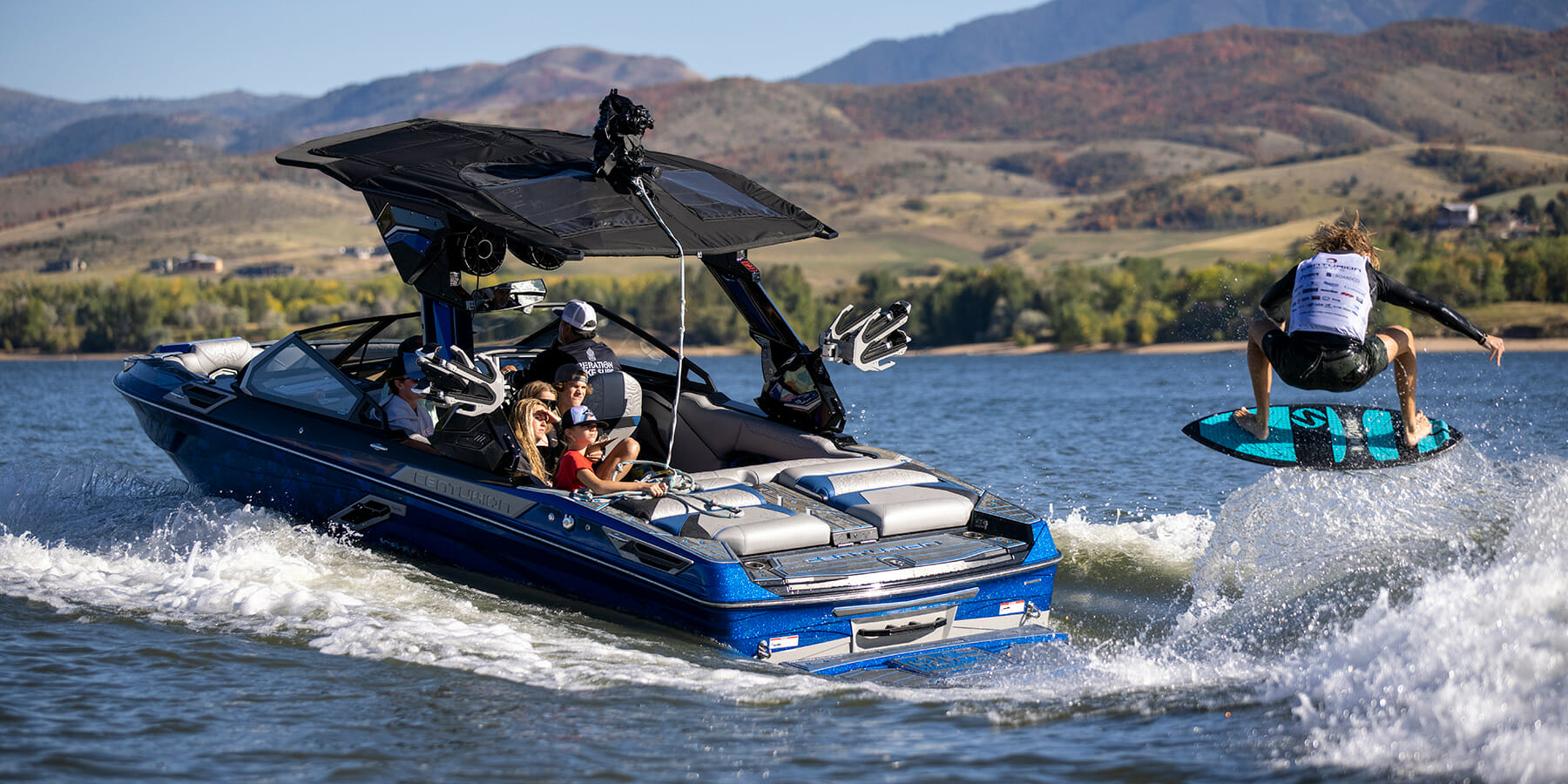 2024 WWSC Day 2 Recap: Wakeboarding on a boat.